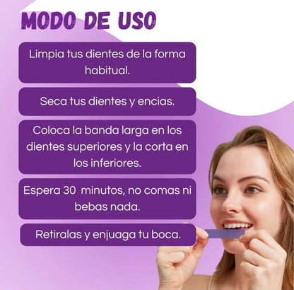 Smilekit Cintas Blanqueadoras x14