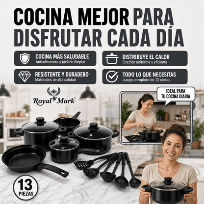 Set x13 juego de ollas