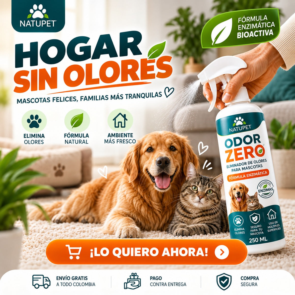 Eliminador De Olores Para Mascotas