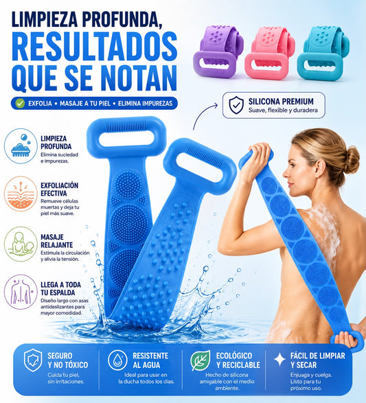 Banda  Exfoliante de piel para Ducha