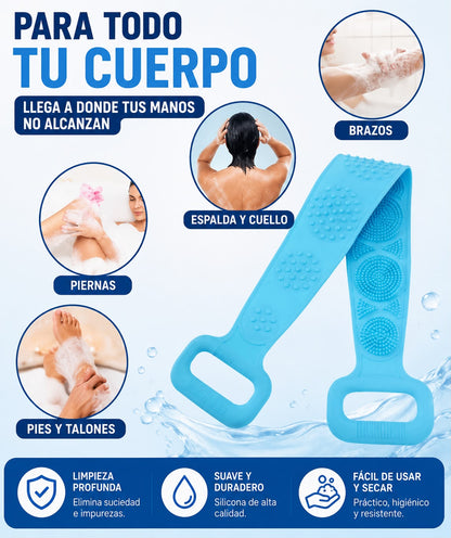 Banda  Exfoliante de piel para Ducha